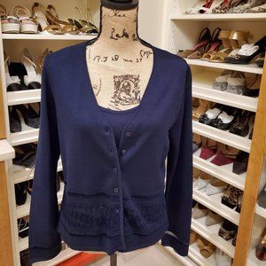 DKNY Tank & Cardigan